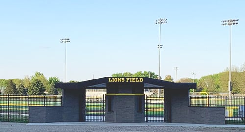 Photo of Lions Field entrance